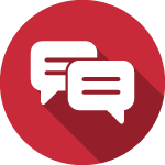 icon representing a chat conversation